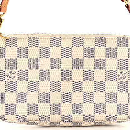Louis Vuitton Damier Azur Pochette Accessories NM 7 of 10