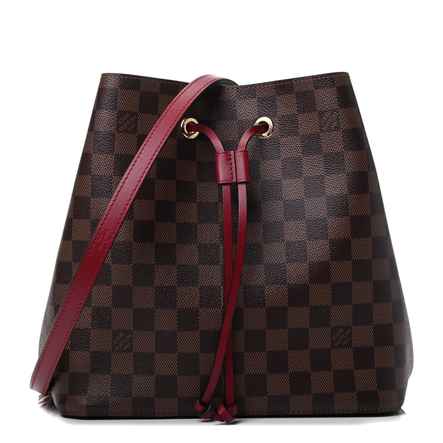 Louis Vuitton Damier Ebene Neonoe MM Cherry Berry 1 of 4