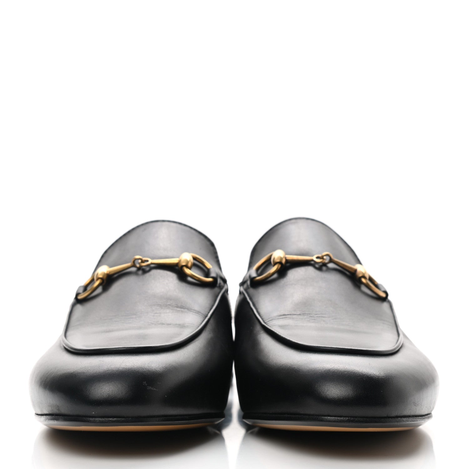 Gucci Calfskin Womens Princetown Slippers 38 Black 2 of 7