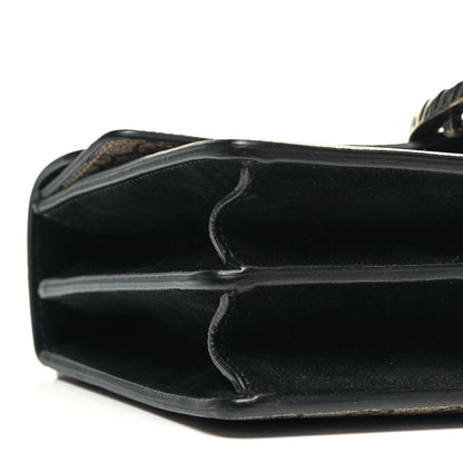 Gucci GG Supreme Monogram Small Dionysus Shoulder Bag Black 6 of 9