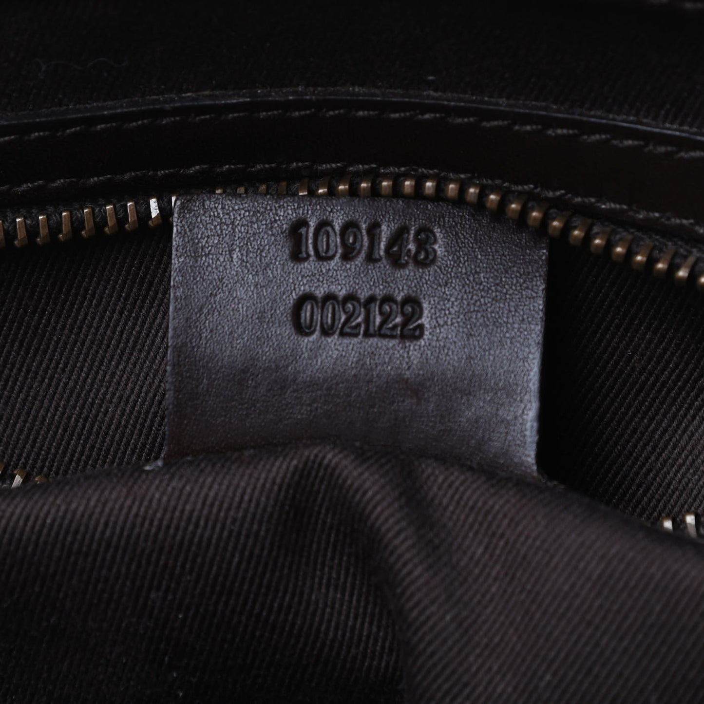 Monogram Woven Handle Tote Brown