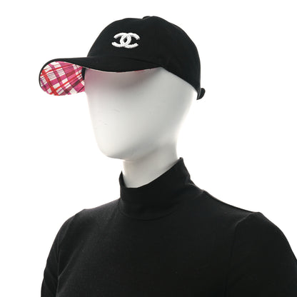 Chanel Cotton CC Cap Hat Black 2 of 8