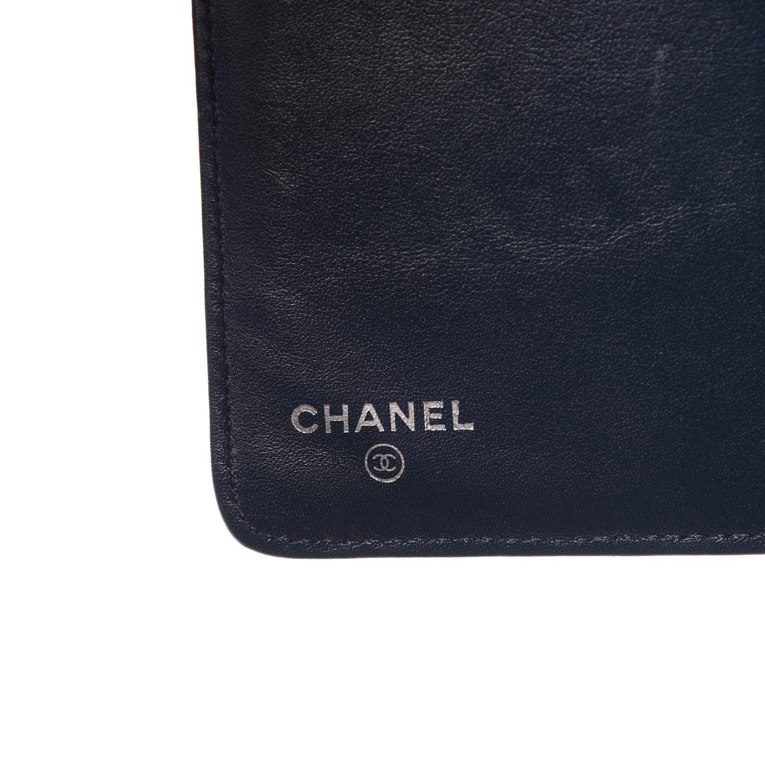 Chanel Caviar Timeless CC French Wallet Navy Blue 7 of 10