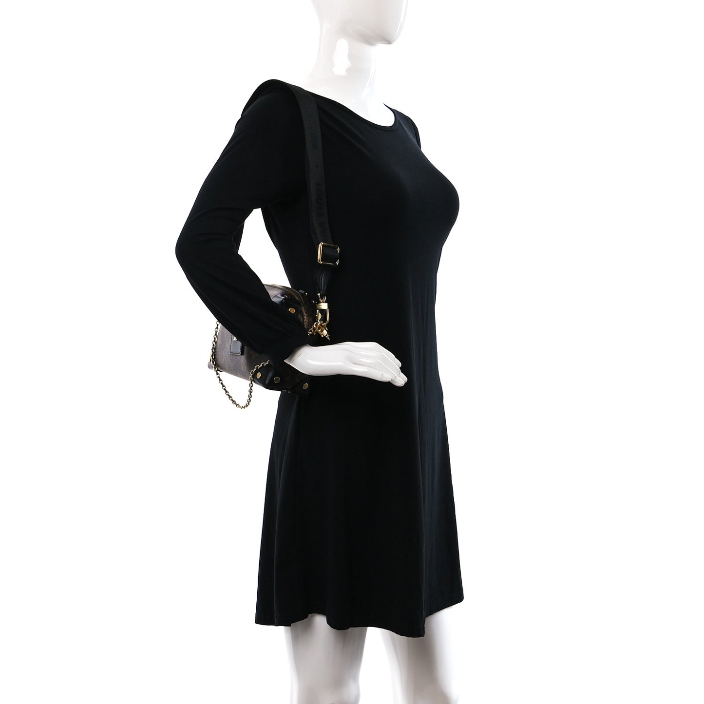 Monogram Petite Malle Souple Black