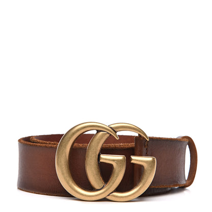 Gucci Faded Calfskin Double G 40mm Belt 75 30 Cuir 1 of 7