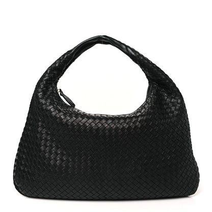 Bottega Veneta Nappa Intrecciato Large Veneta Hobo Black 1 of 10