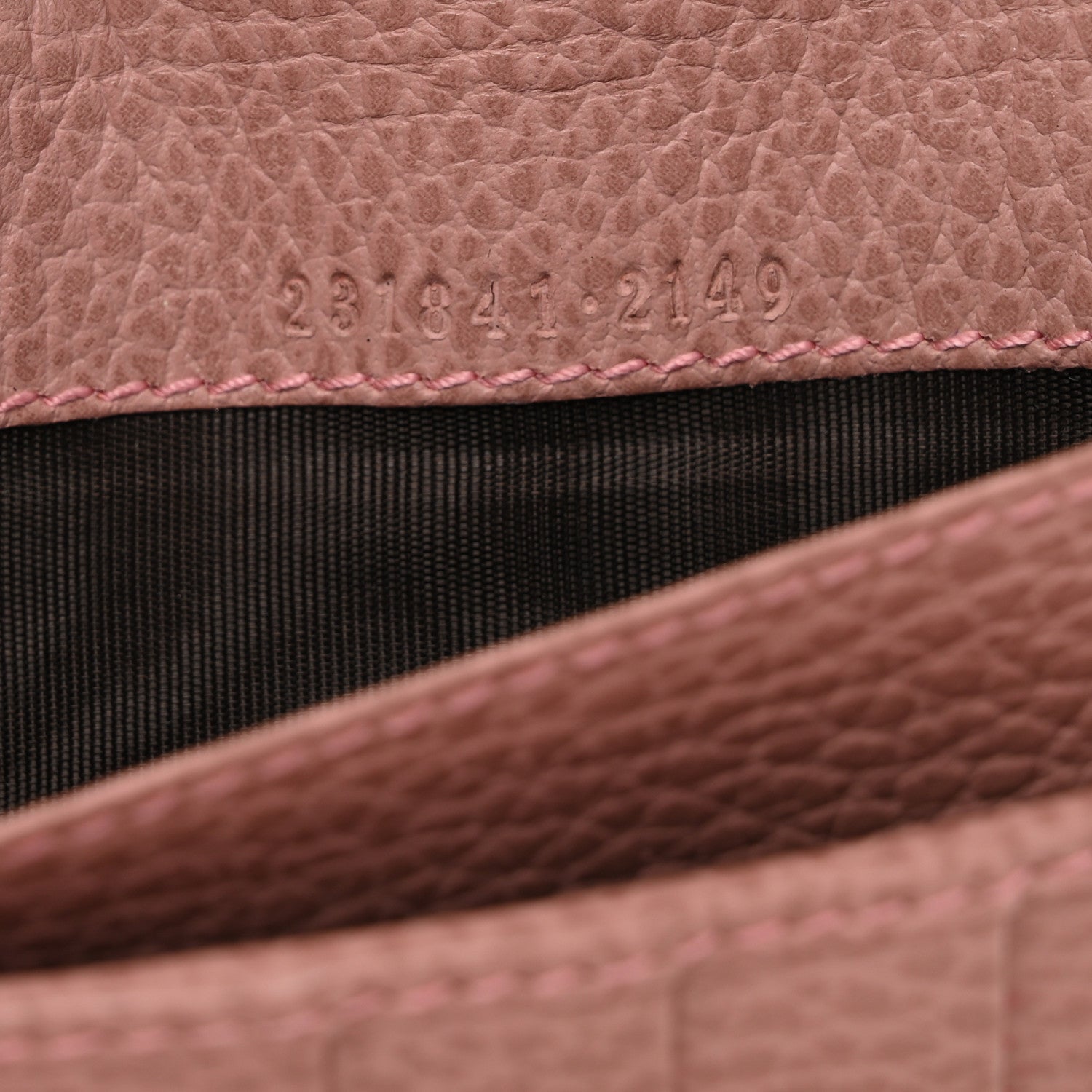 Gucci Monogram Continental Flap Wallet Soft Pink 7 of 10