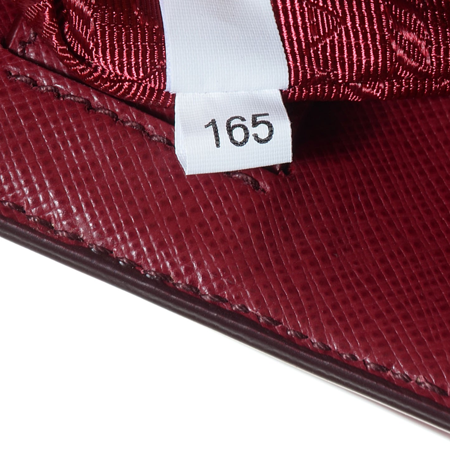 Saffiano Lux Medium Tote Cherry
