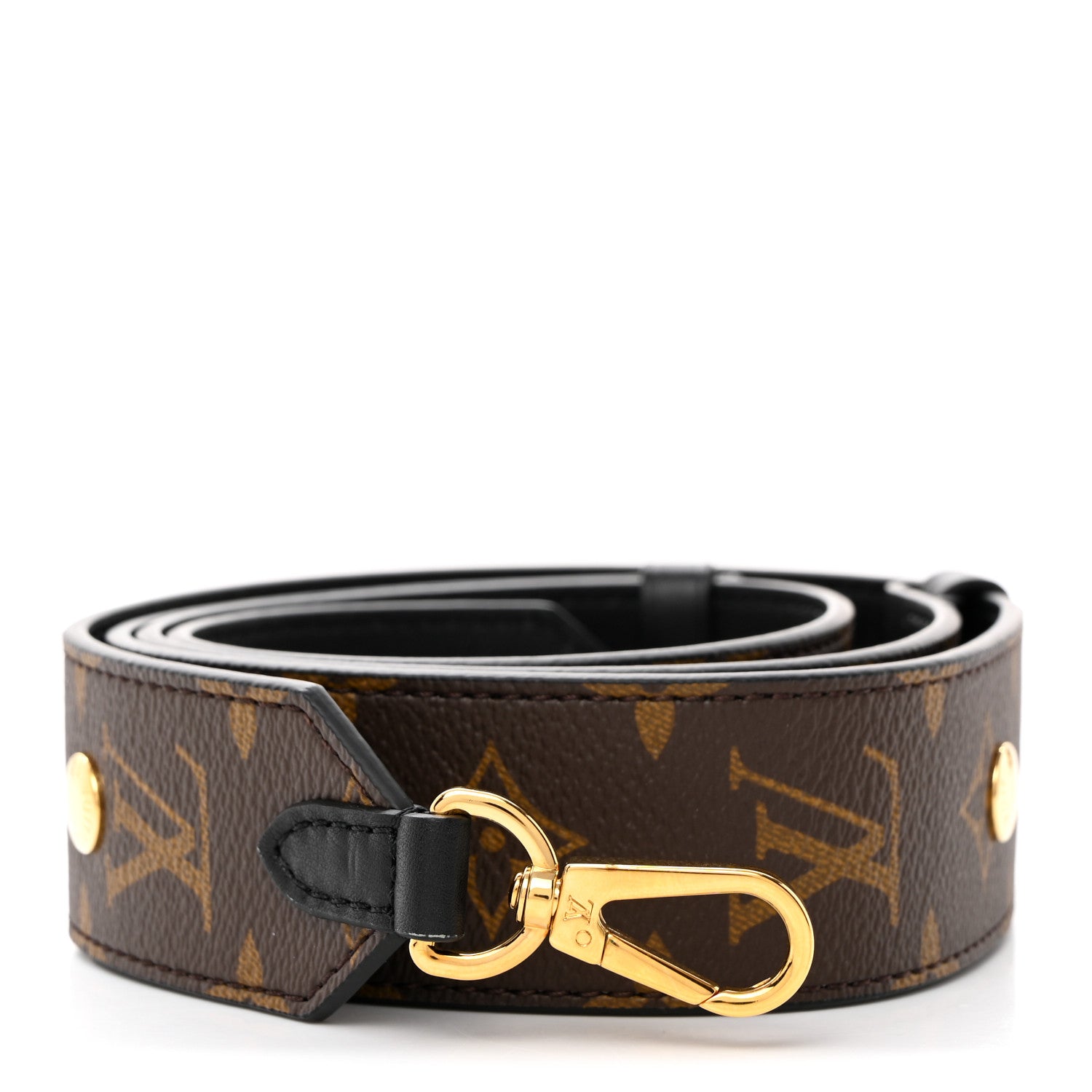 Louis Vuitton Monogram Adjustable Bandouliere Shoulder Strap Black 1 of 5