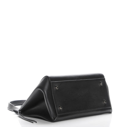 Celine Supple Calfskin Medium Edge Shoulder Bag Black 4 of 9