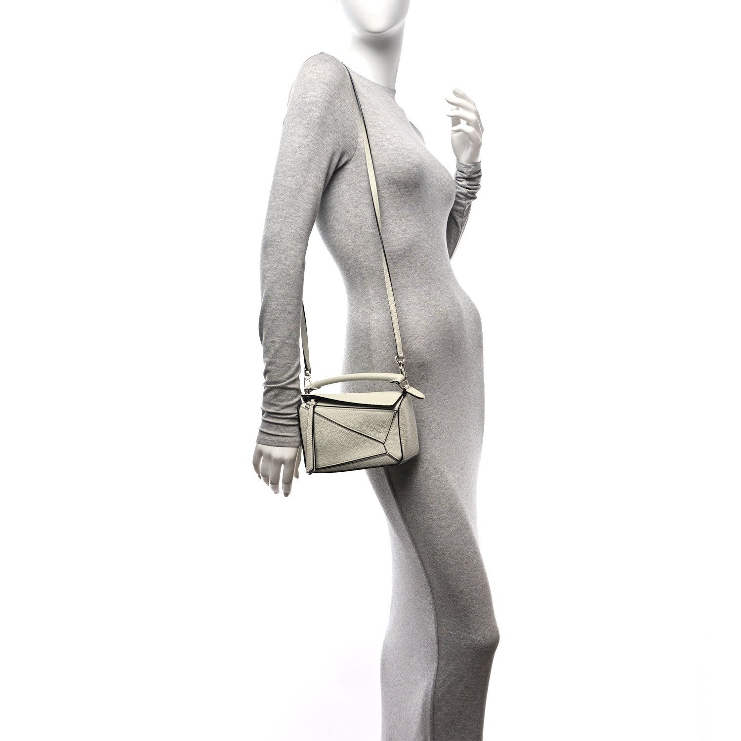 Loewe Calfskin Mini Puzzle Bag Light Celadon 2 of 10