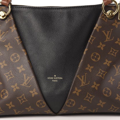 Louis Vuitton Monogram V Tote MM Black 9 of 15