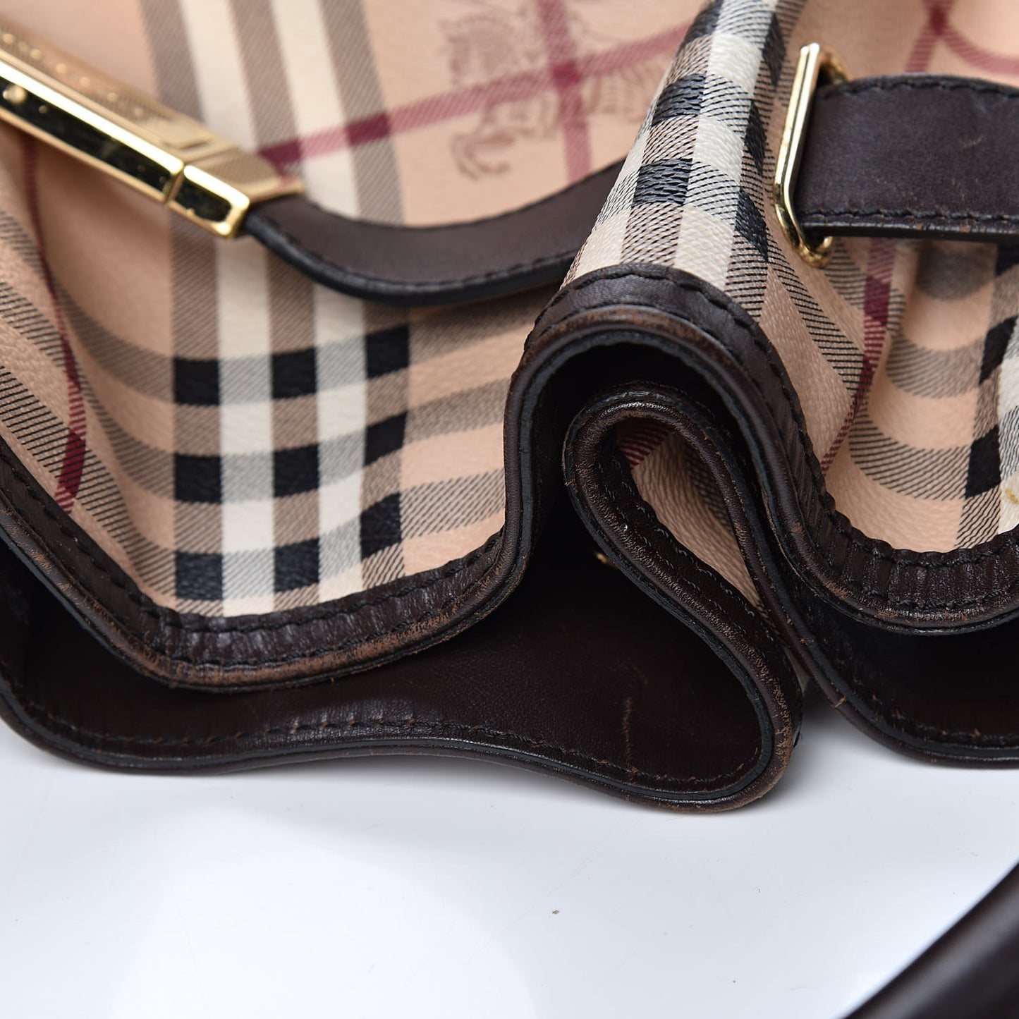 Haymarket Check Medium Willenmore Hobo Chocolate