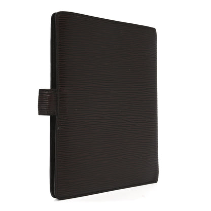 Louis Vuitton Epi Medium Ring Agenda Cover Moka 3 of 6