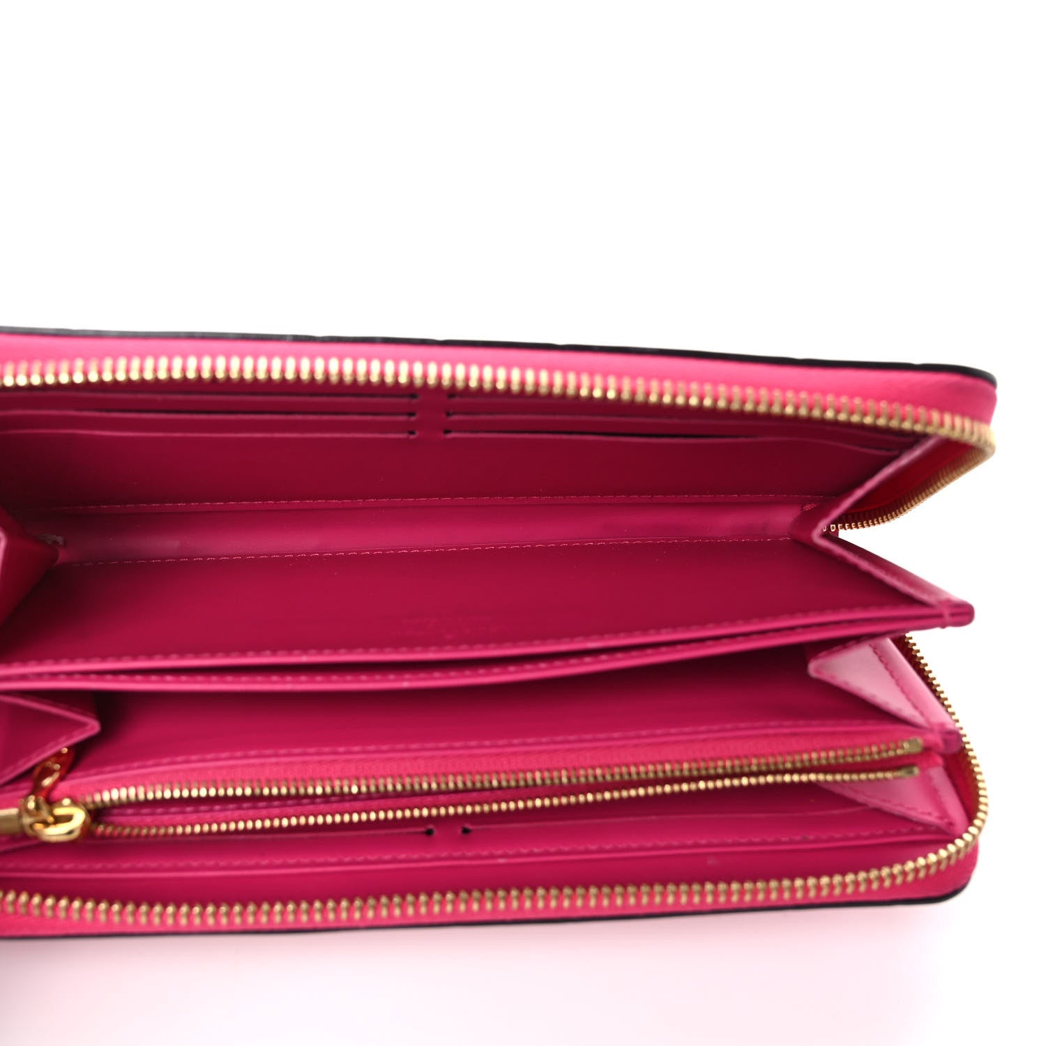 Louis Vuitton Vernis Valentine Zippy Wallet Fuchsia 5 of 7