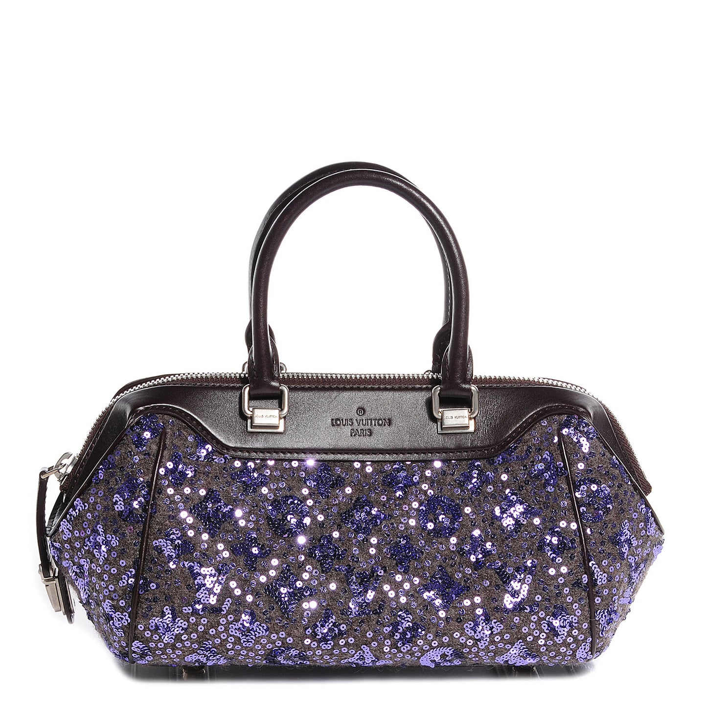 Sequin Monogram Sunshine Express Baby Purple