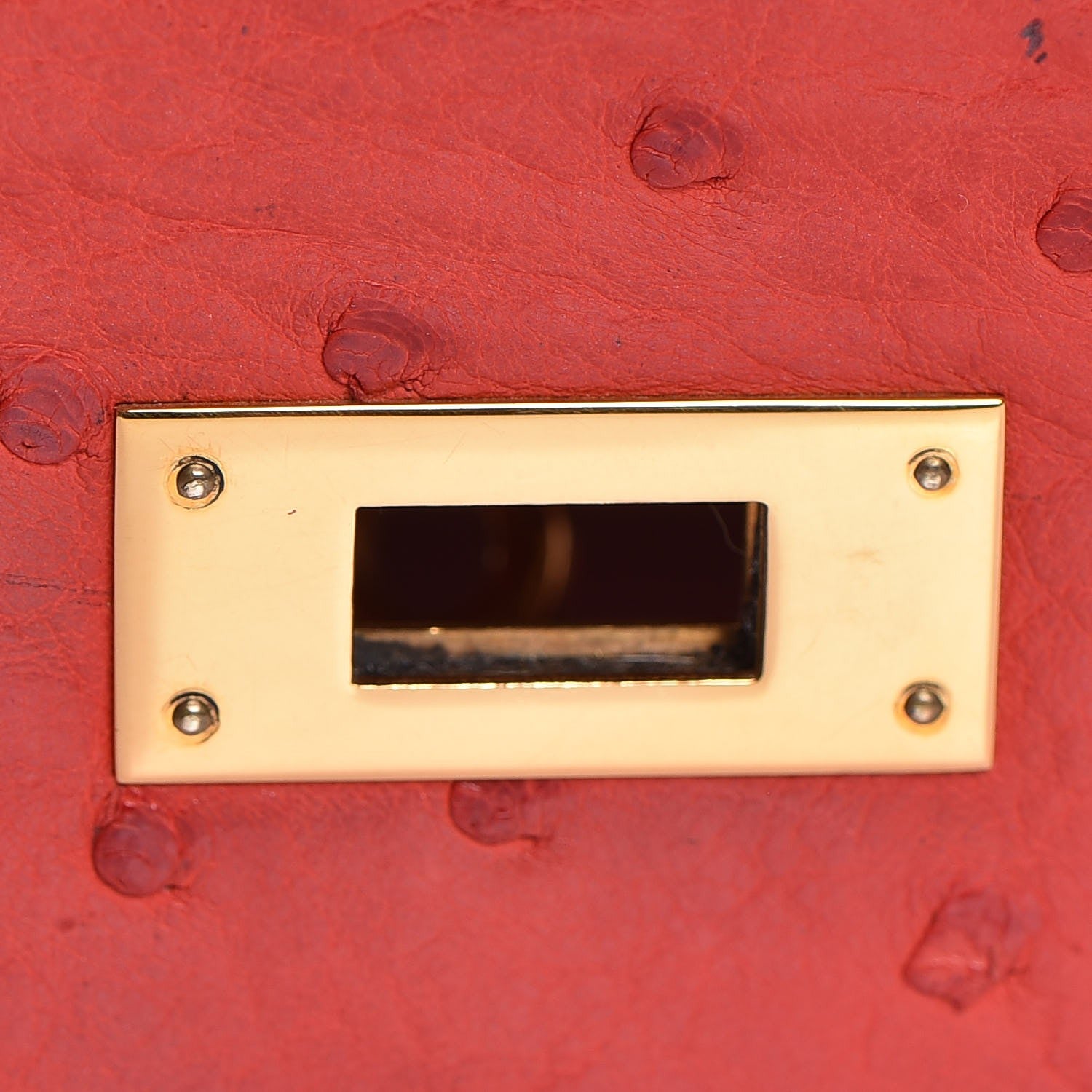 Hermes Ostrich Kelly Sellier 28 Rouge Vif 24 of 36