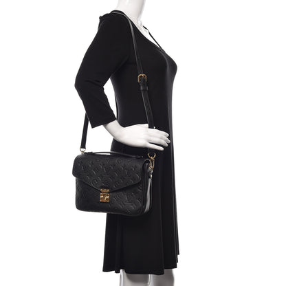 Louis Vuitton Empreinte Pochette Metis Black 2 of 11