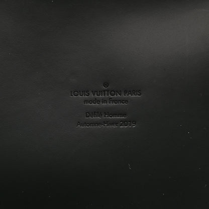 Louis Vuitton Monogram See Through Keepall Bandouliere 50 Black 6 of 14