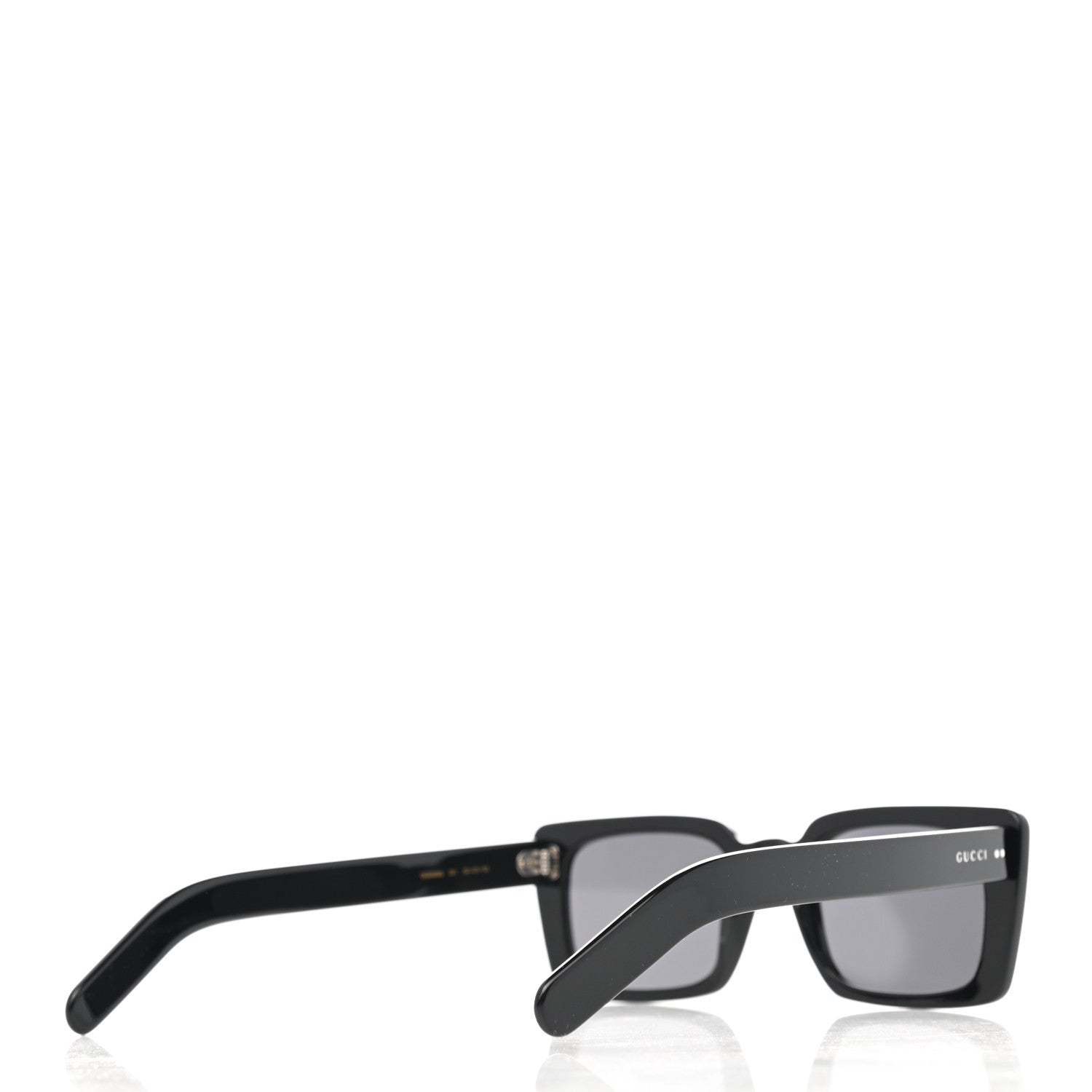 Gucci Acetate Rectangular Frame Sunglasses GG0539S Black 4 of 8