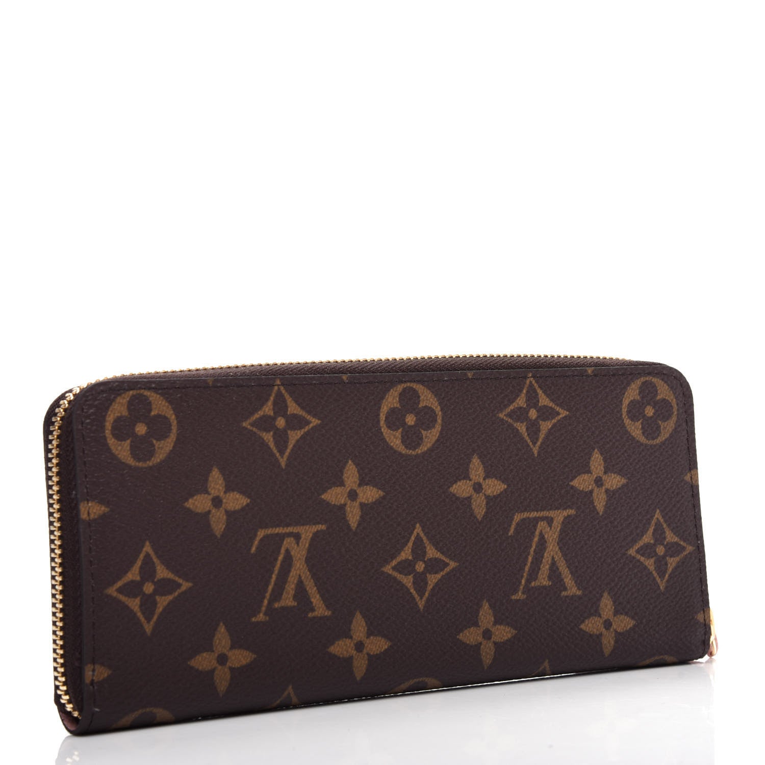 Louis Vuitton Monogram Clemence Wallet Rose Ballerine 3 of 8