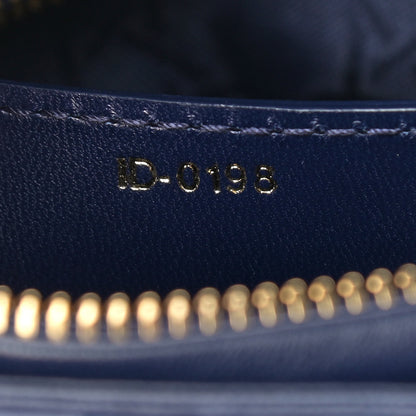 Christian Dior Lambskin Cannage Medium Lady Dior Blue 6 of 11