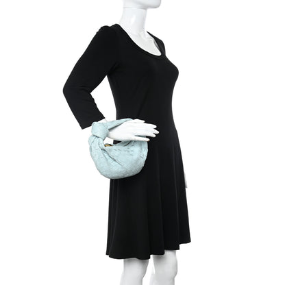 Bottega Veneta Nappa Intrecciato Mini Jodie Teal Washed 2 of 10