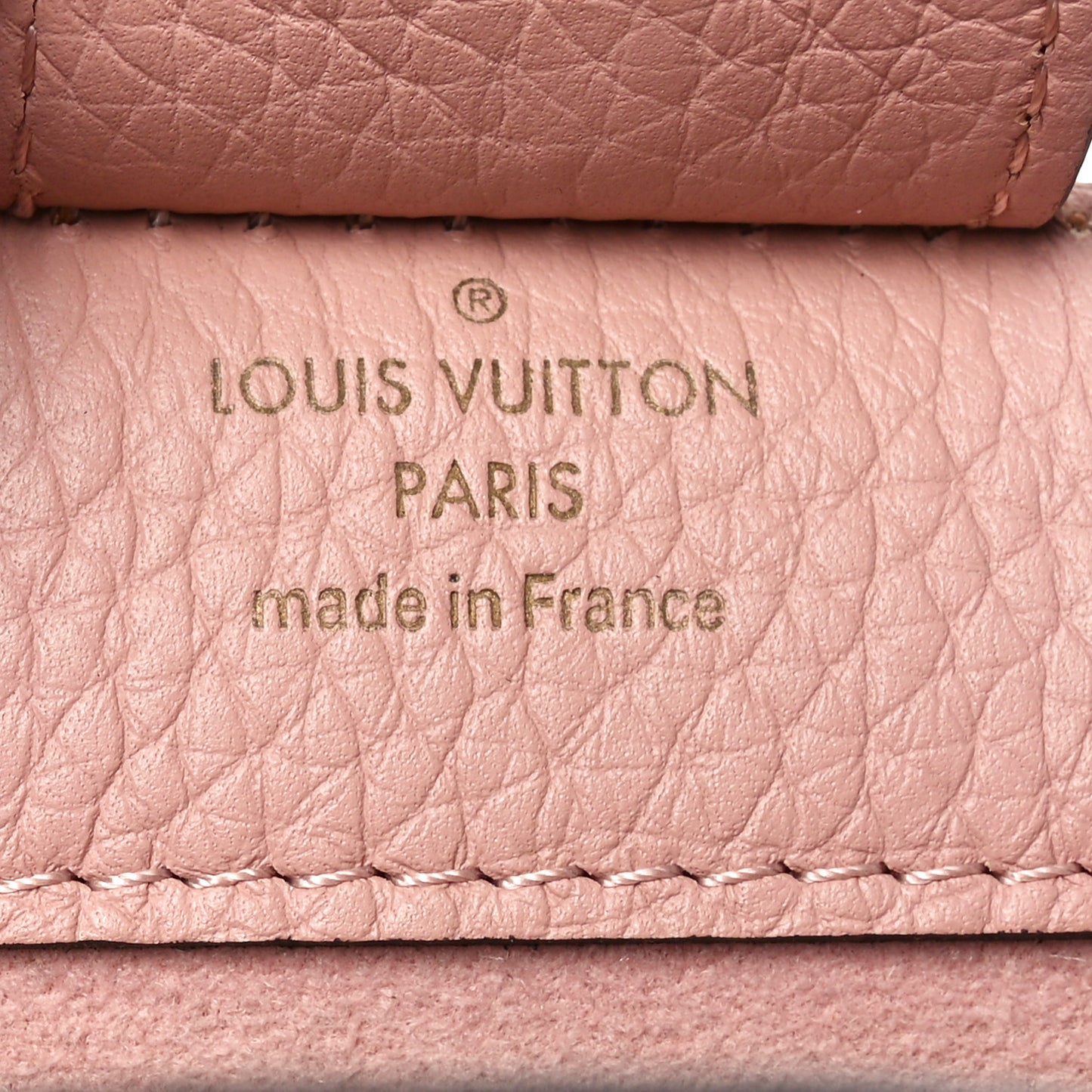 Damier Ebene Cuir Taurillon Brittany Magnolia