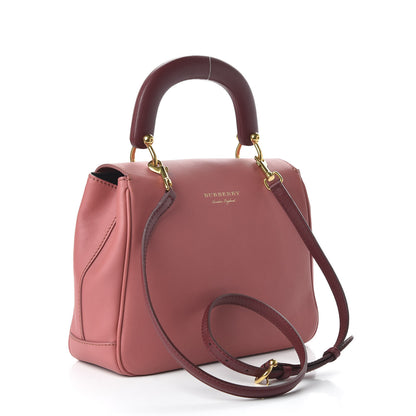 Burberry Trench Calfskin Medium DK88 Top Handle Bag Blossom Pink 3 of 10