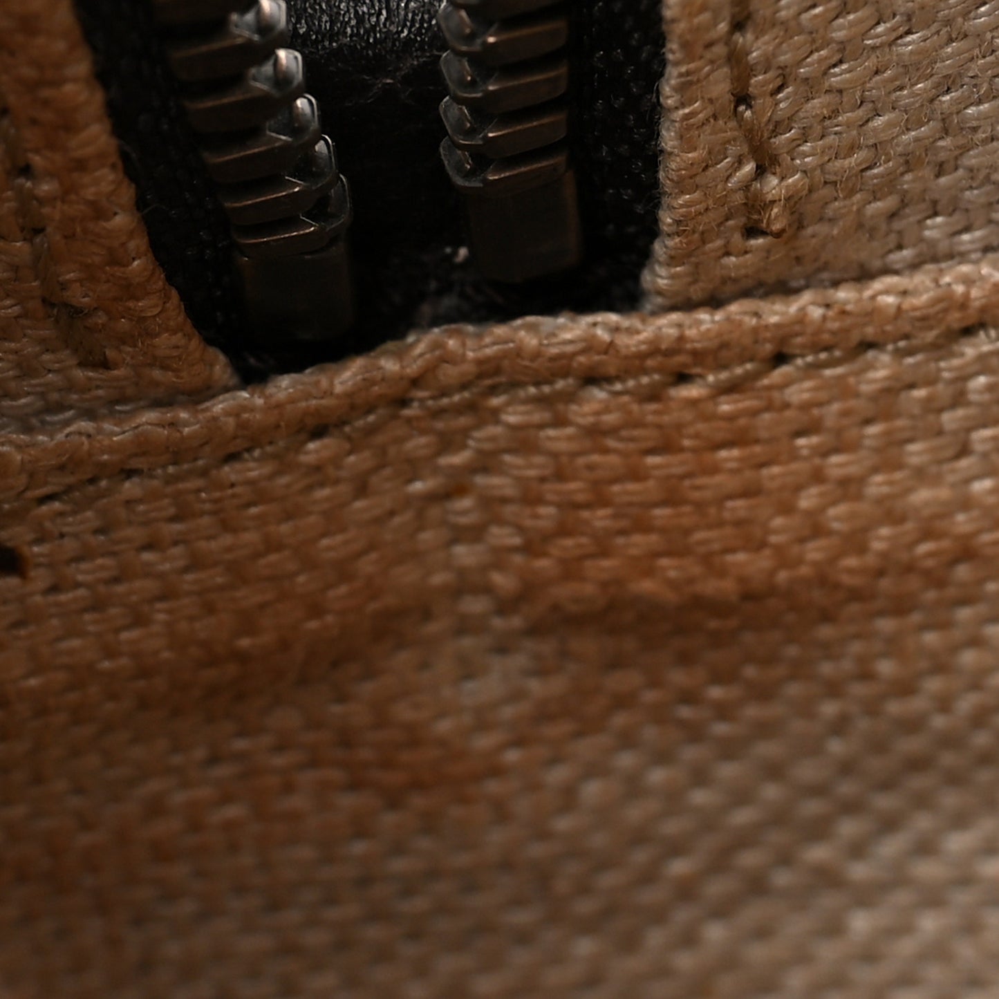 Textured Calfskin Web Small Webby Bee Shoulder Bag Brown Coffee