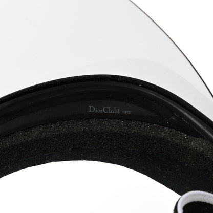 Christian Dior Mirrored DiorClub1 Sun Visor Black 8 of 8