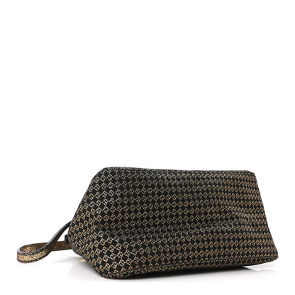 Fendi Micro Zucchino Forever Mini Mama Baguette Black Gold 4 of 9