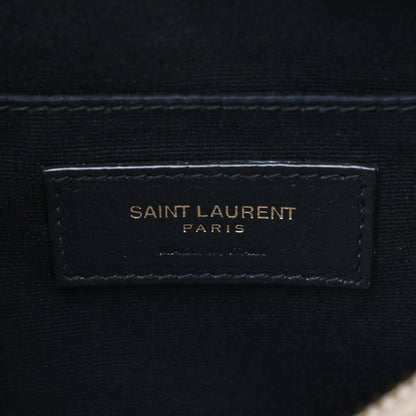 Saint Laurent Calfskin Matelasse Monogram Lou Camera Bag Crema Soft 6 of 7