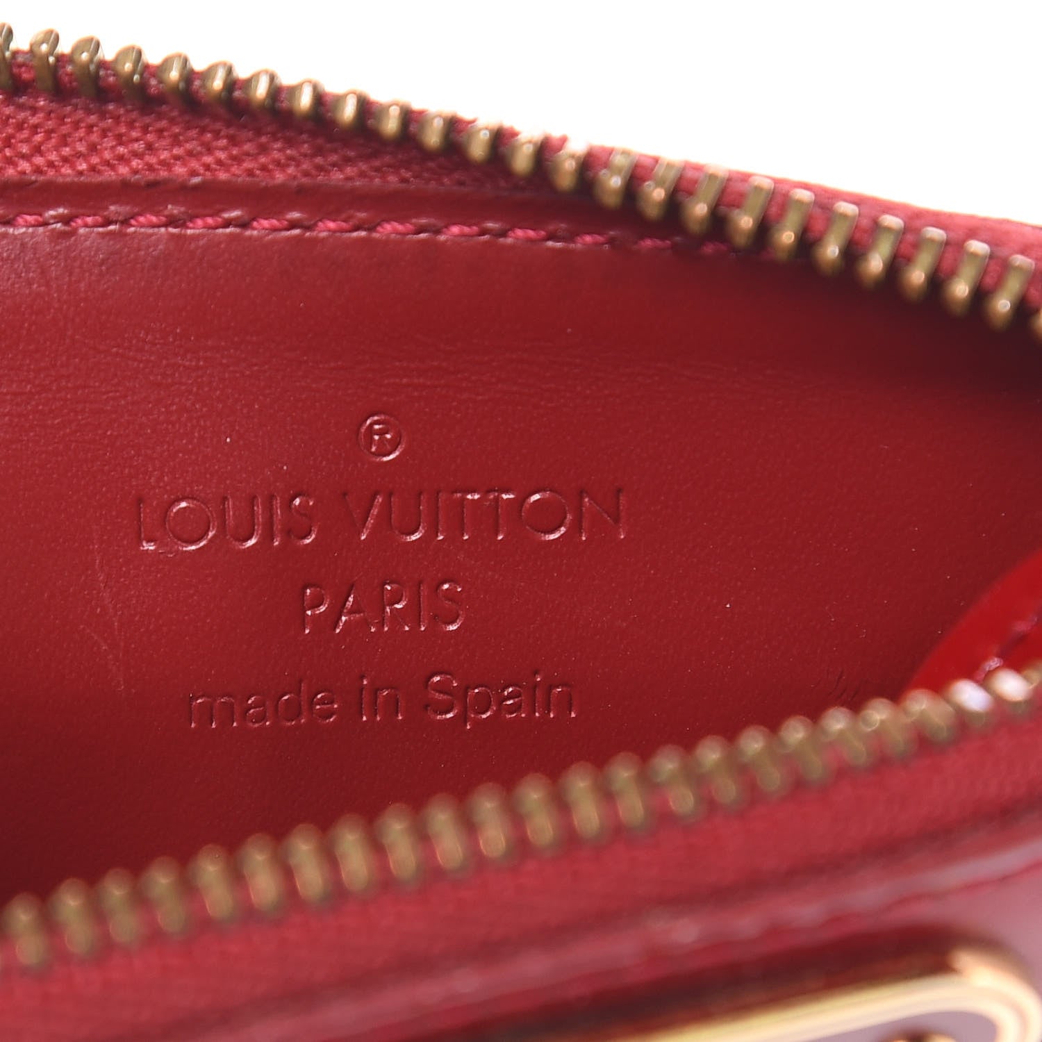Louis Vuitton Vernis Key Pouch Pomme D'Amour 6 of 9