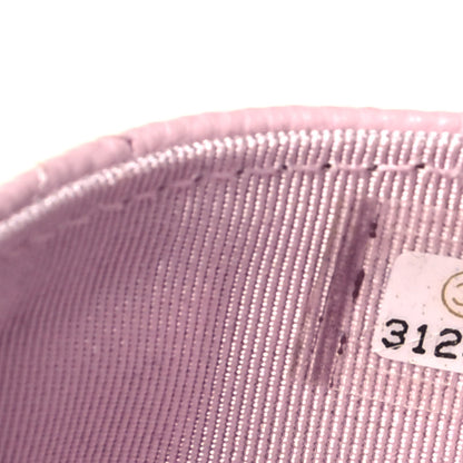 Chanel Caviar Quilted CC Zip Card Holder Light Pink 7 of 7
