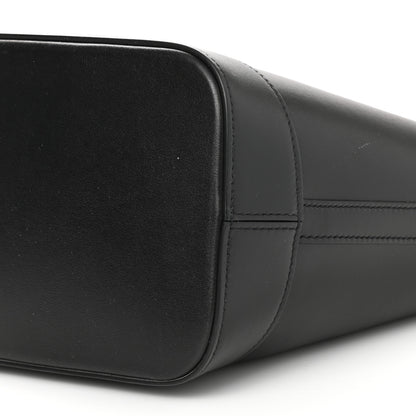 Celine Smooth Calfskin Triomphe Small Bucket Bag Black 2 of 10