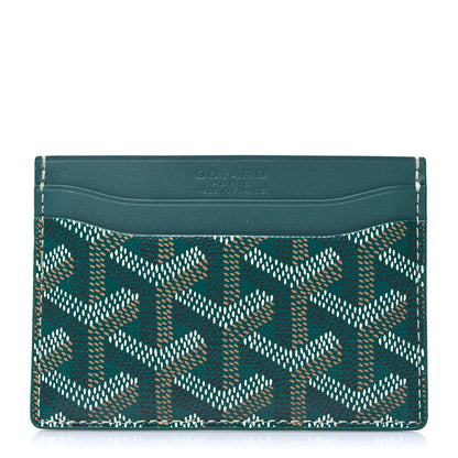Goyard Goyardine Saint Sulpice Card Holder Green 1 of 10