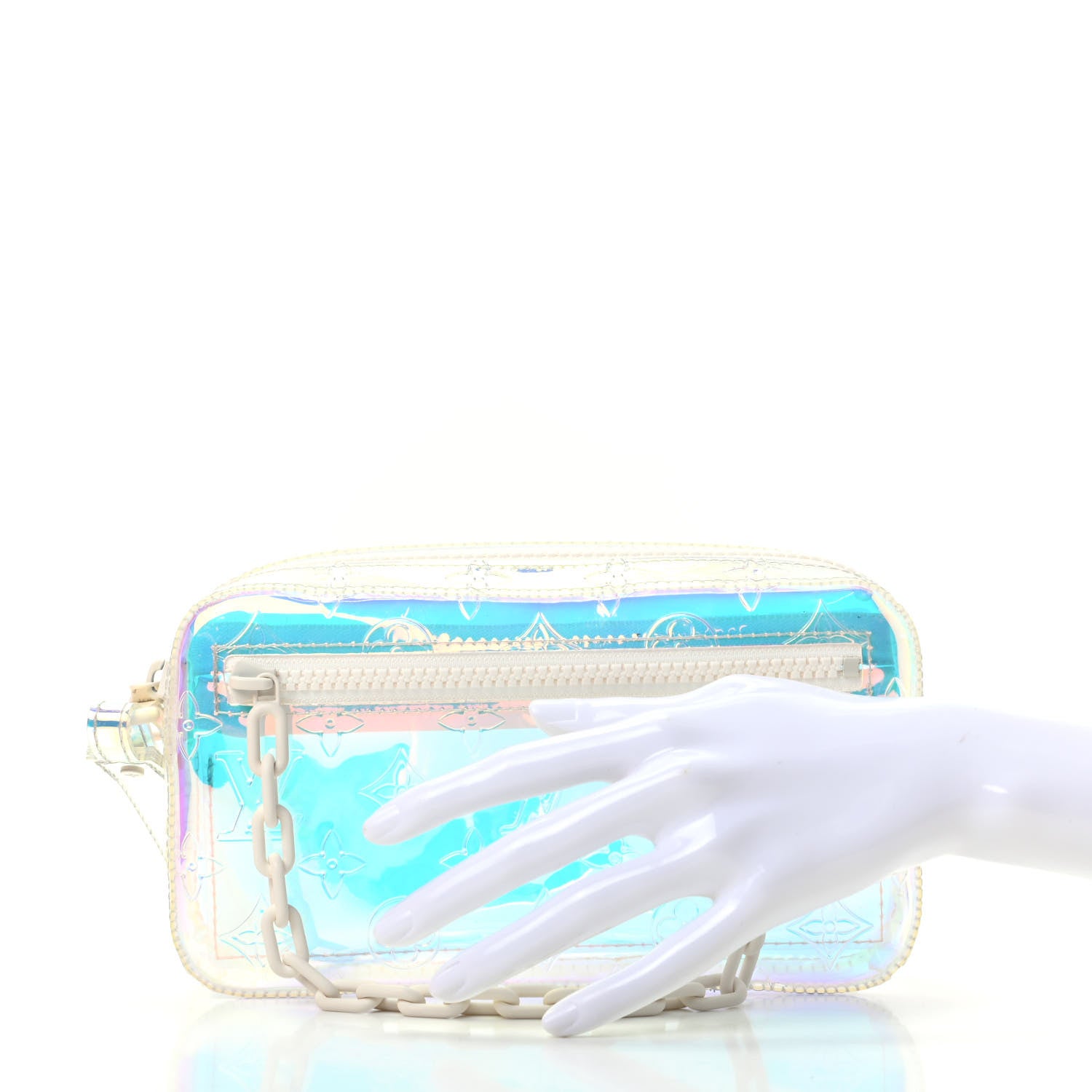 Louis Vuitton PVC Monogram Pochette Volga Iridescent Prism 2 of 6