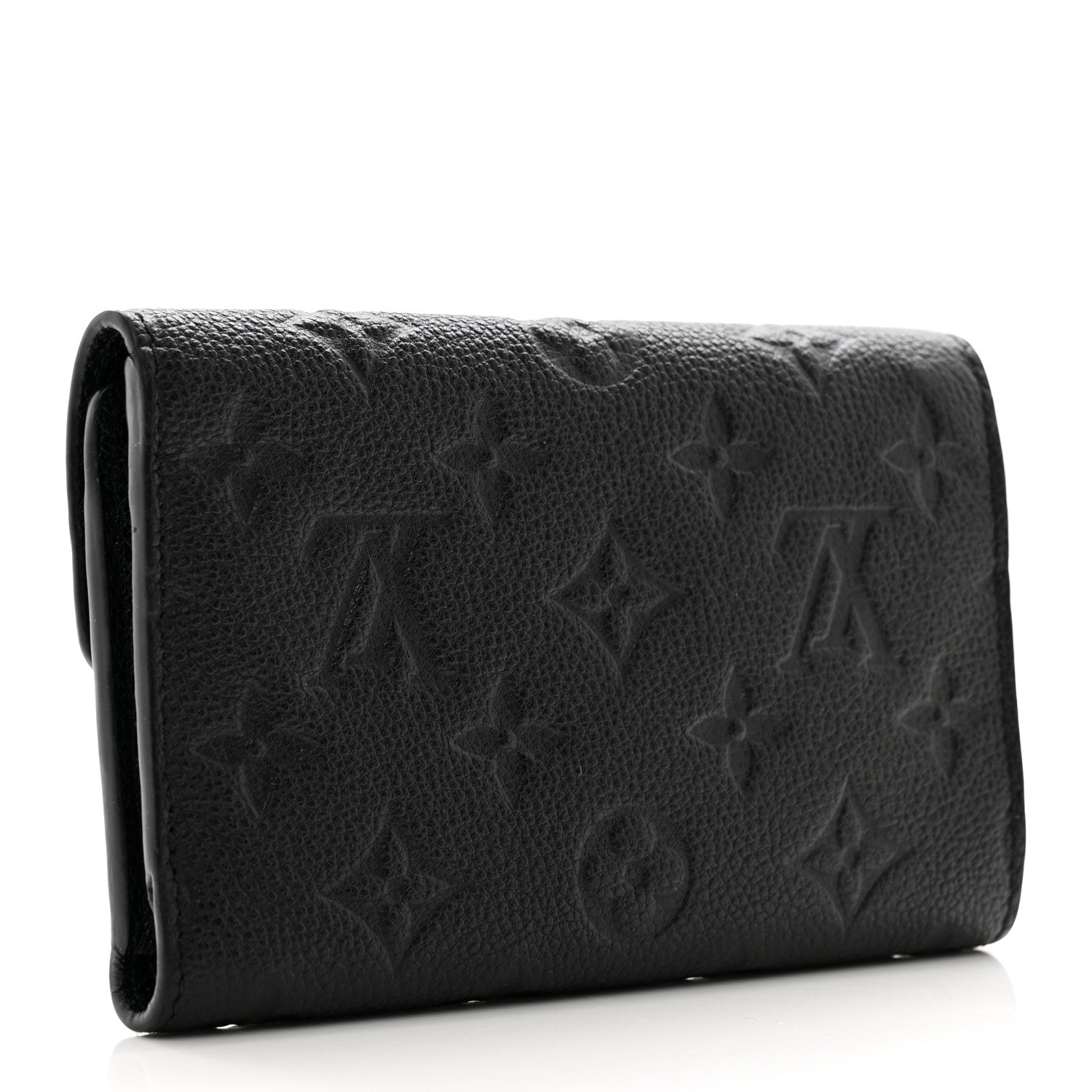 Louis Vuitton Empreinte Compact Curieuse Wallet Black 3 of 6