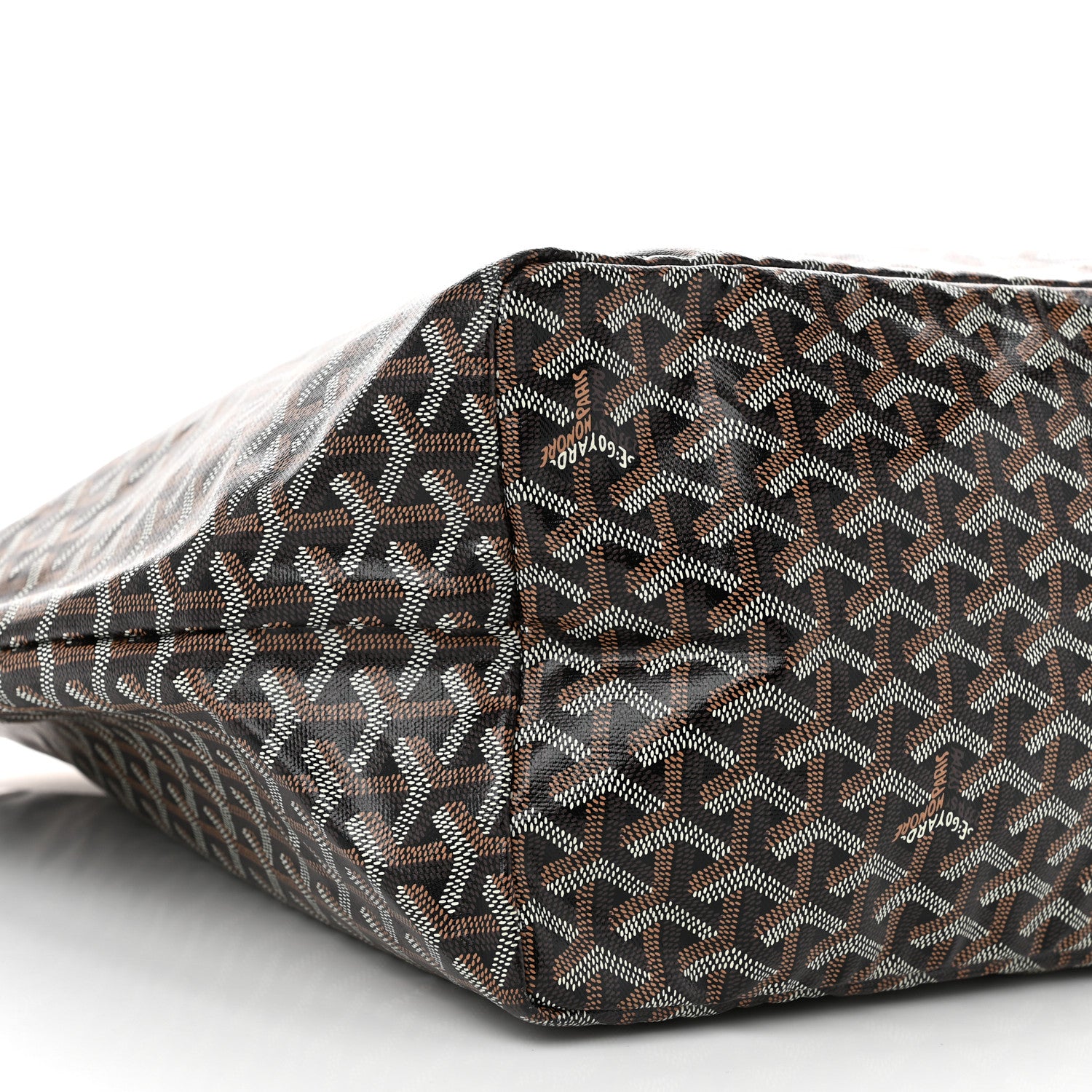 Goyard Goyardine Saint Louis GM Black Gold 10 of 11