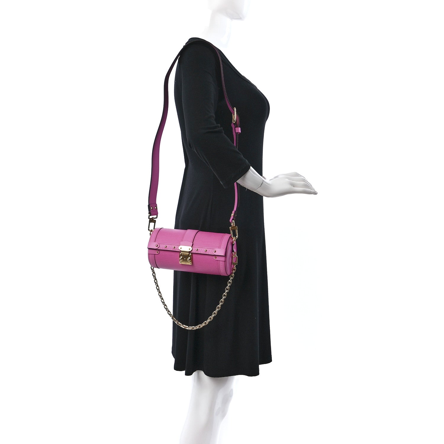 Louis Vuitton Epi Papillon Trunk Rose 2 of 8