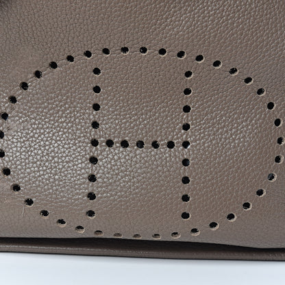 Hermes Taurillon Clemence Evelyne III GM Etoupe 13 of 13