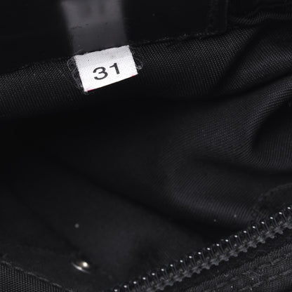 Prada Tessuto Nylon Saffiano Flat Messenger Bag Black 7 of 13