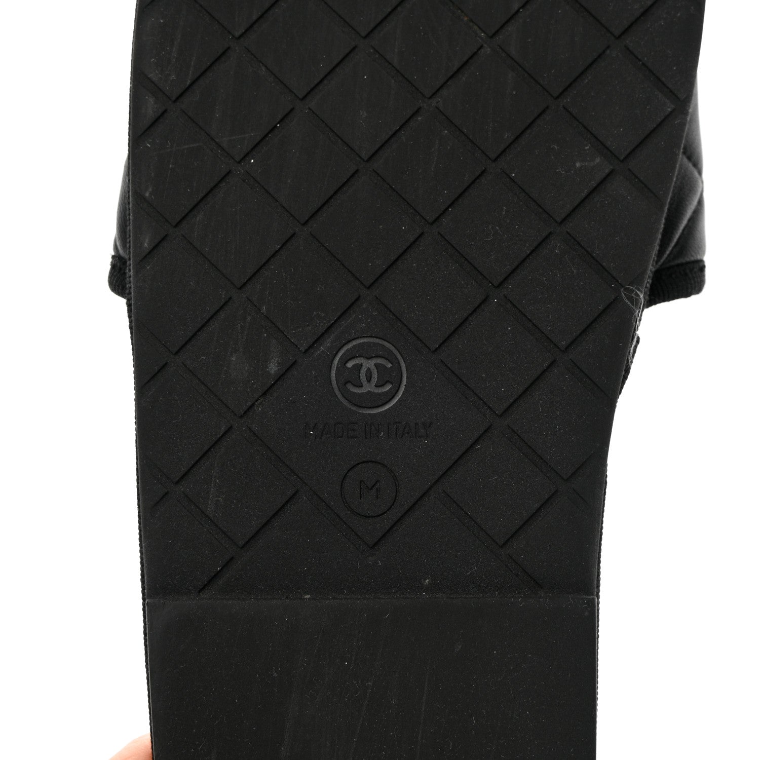 Chanel Lambskin CC Flat Mules M Black 13 of 18