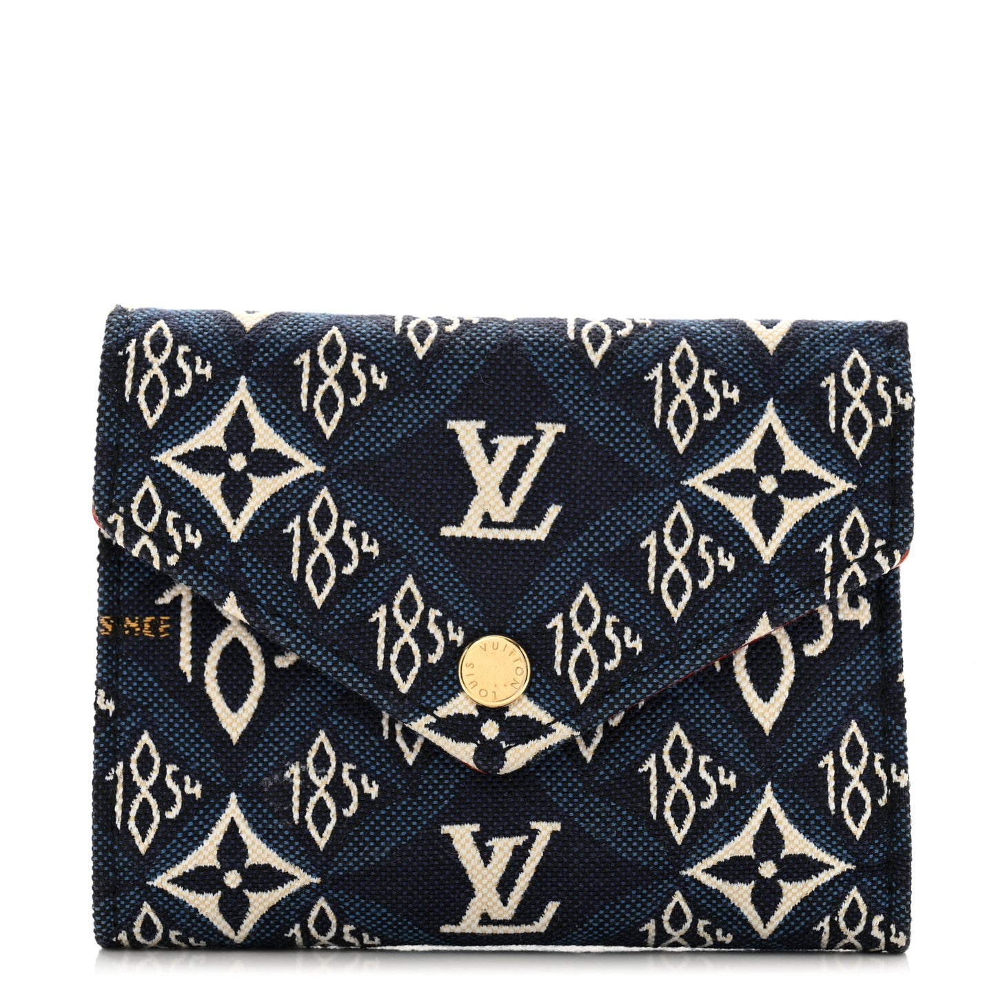 Jacquard Since 1854 Victorine Wallet Blue