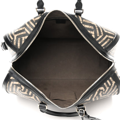Gucci GG Supreme Monogram Caleido Medium Duffle Black 4 of 11