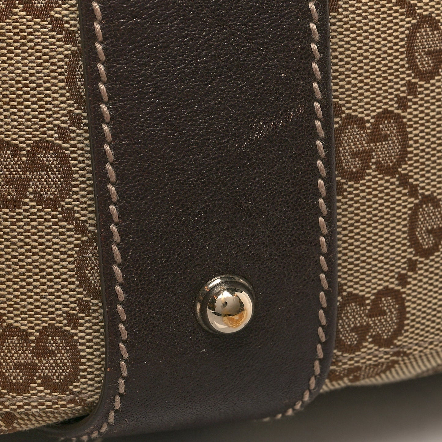 Monogram Medium Pelham Shoulder Bag Dark Brown