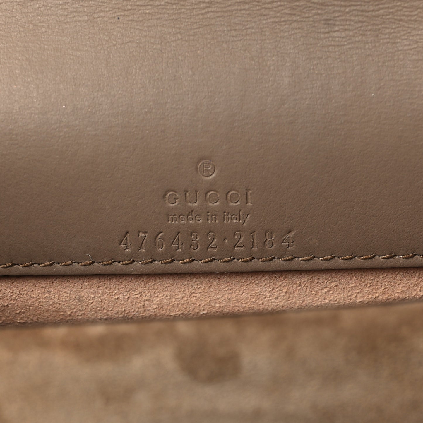 GG Supreme Monogram Super Mini Dionysus Shoulder Bag Taupe