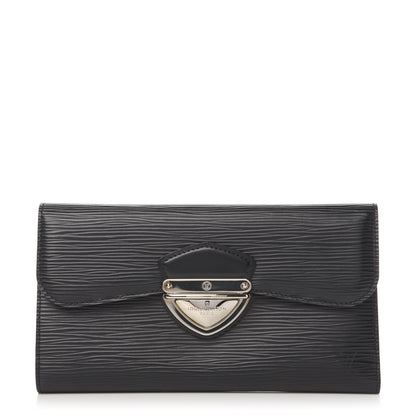 Louis Vuitton Epi Eugenie Wallet Black 1 of 8
