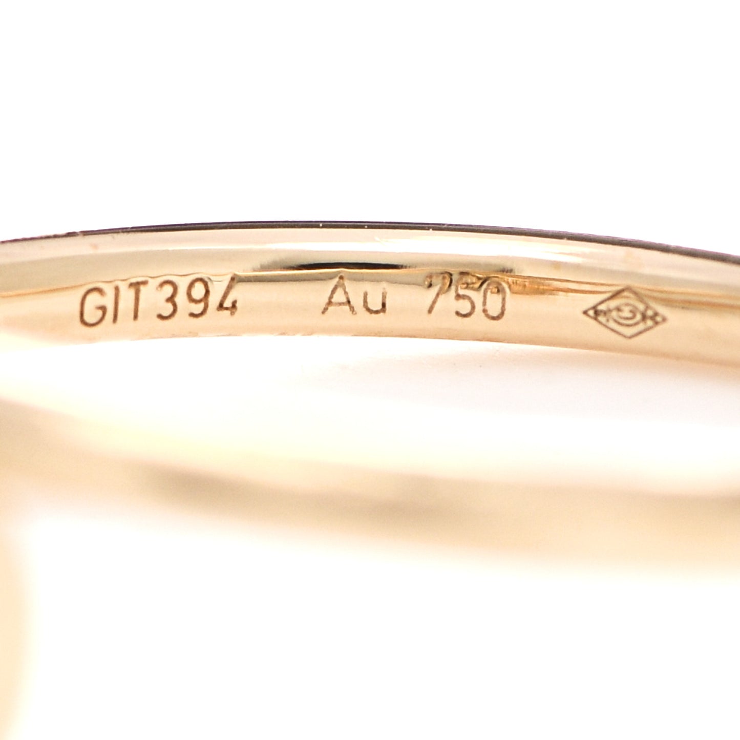 18K Yellow Gold Small Juste Un Clou Ring 54 7